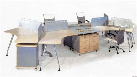 辦公桌 左高右低 六角形物品